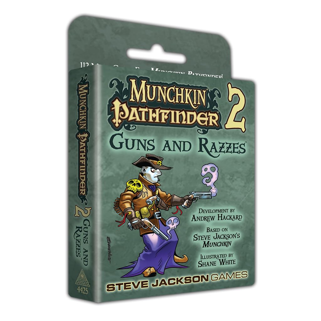 Amazon.com: Munchkin Pathfinder 2 – Guns and Razzes Card Game